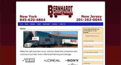 Desktop Screenshot of bernhardtmoving.com